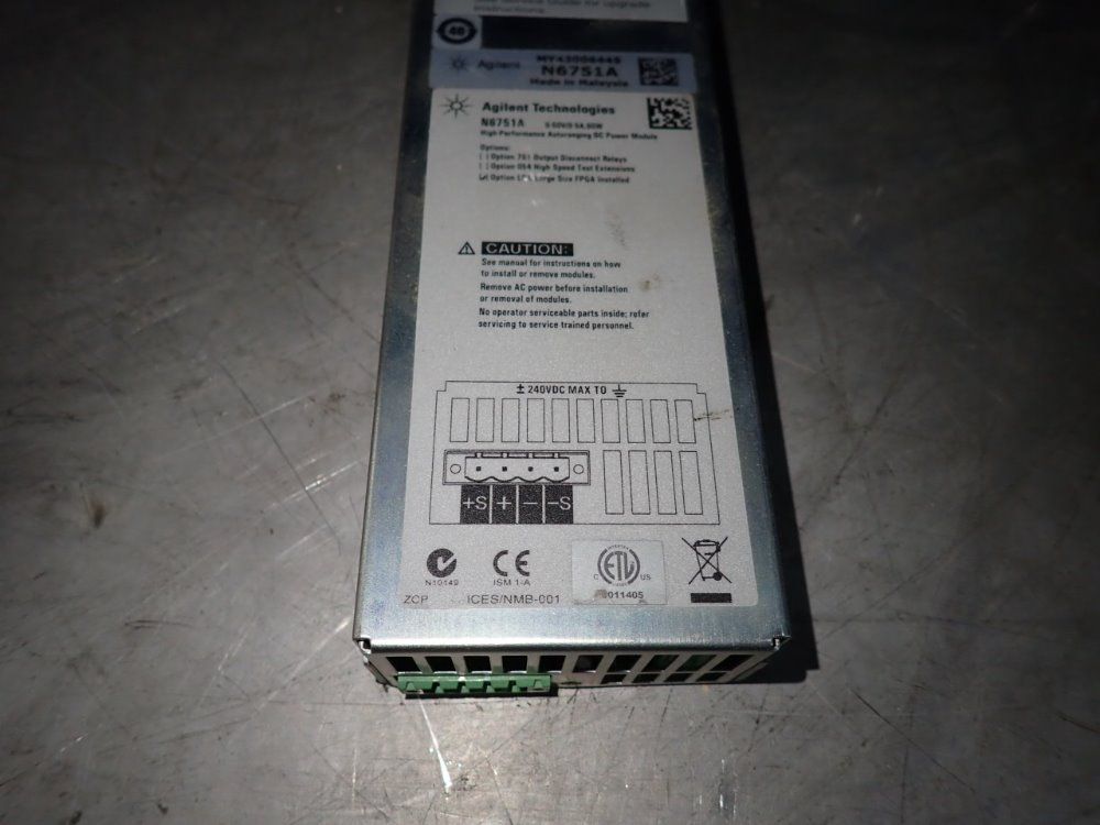 Agilent Technologies Dc Power Module - N6751a