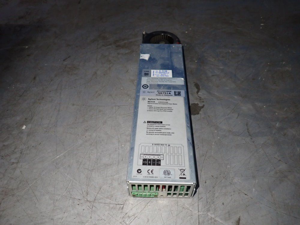 Agilent Technologies Dc Power Module - N6751a