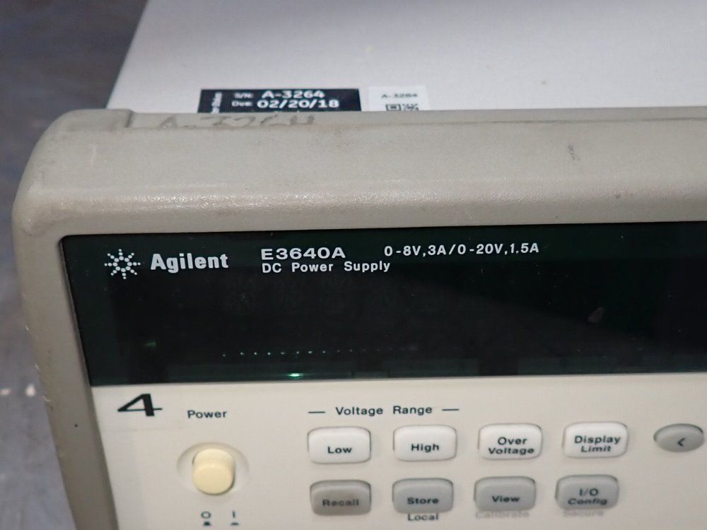 Agilent Technologies Dc Power Supply - E3640a