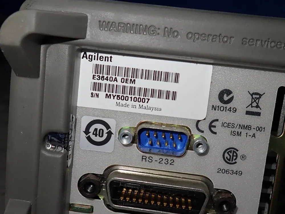 Agilent Technologies Dc Power Supply - E3640a