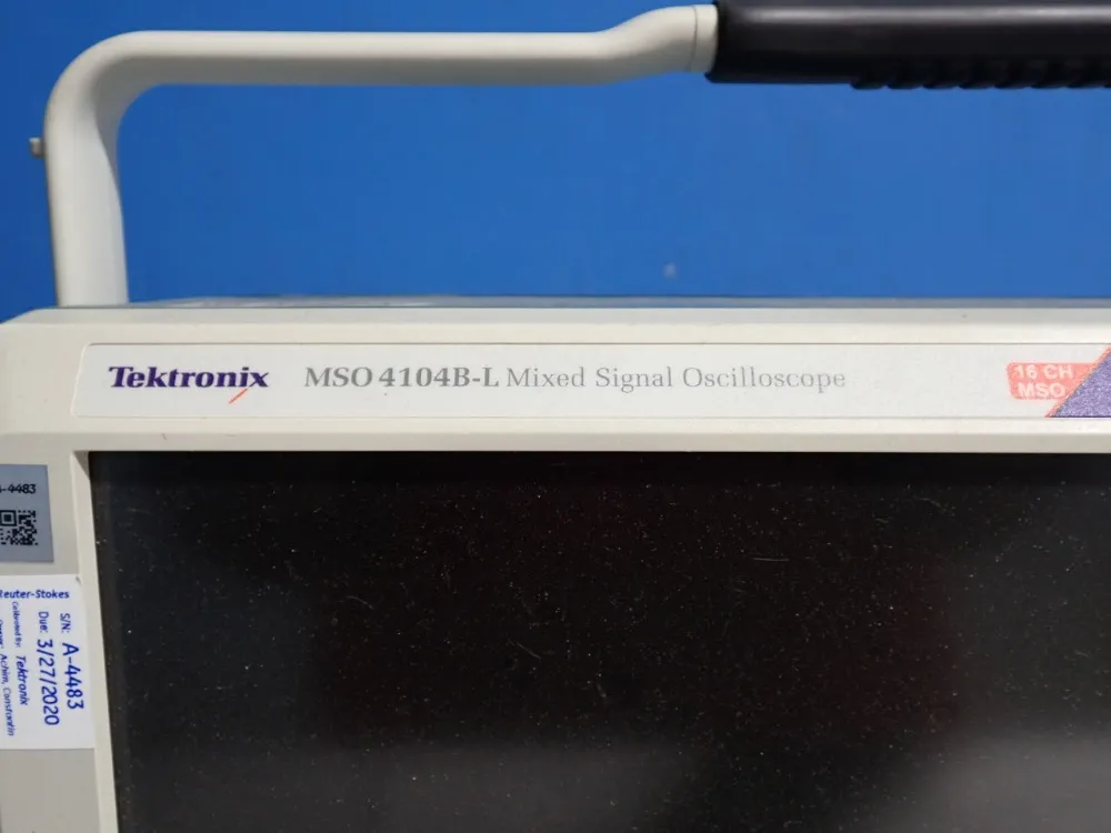 Tektronix Oscilloscope, Mixed Signal - Mso4104b-l