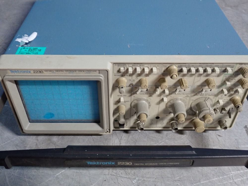 Tektronix 100 Mhz Oscilloscope, Digital Storage - 2230