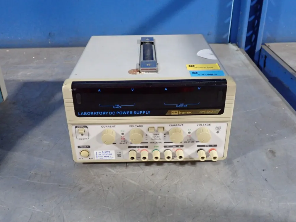 Gw Instek Dc Power Supply, Linear - Gps-3303