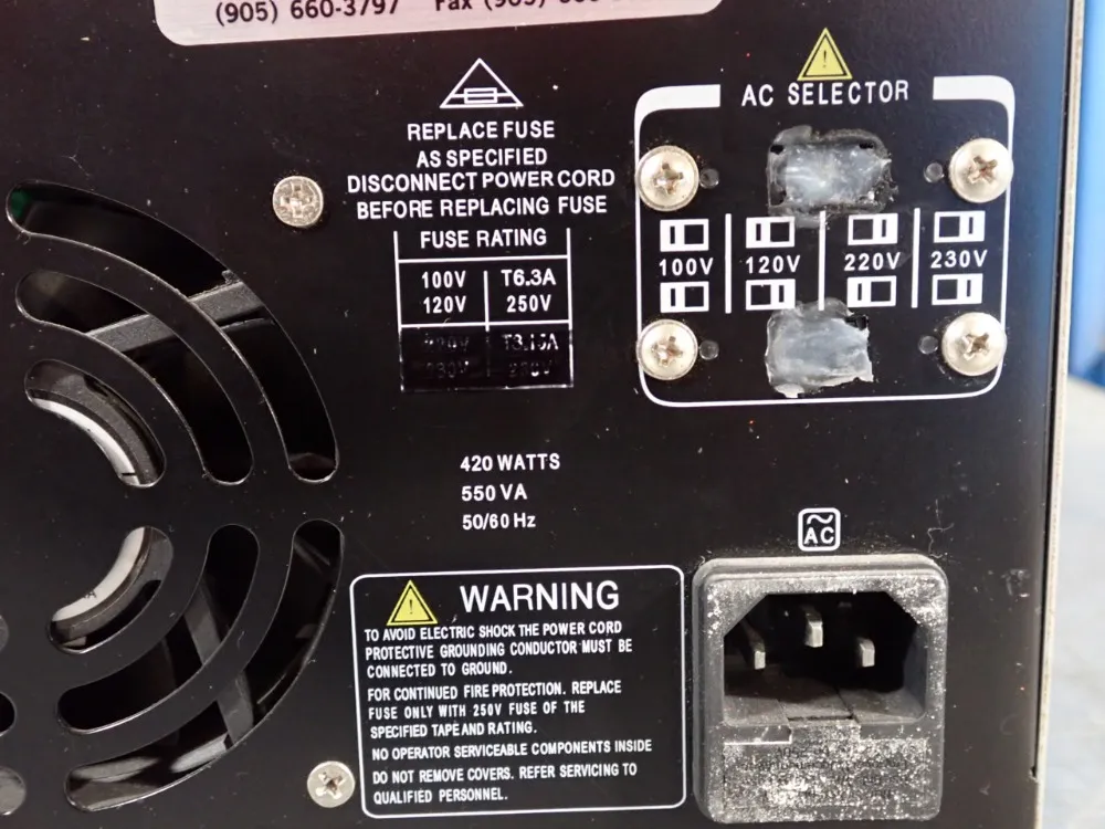 Gw Instek Dc Power Supply, Linear - Gps-3303