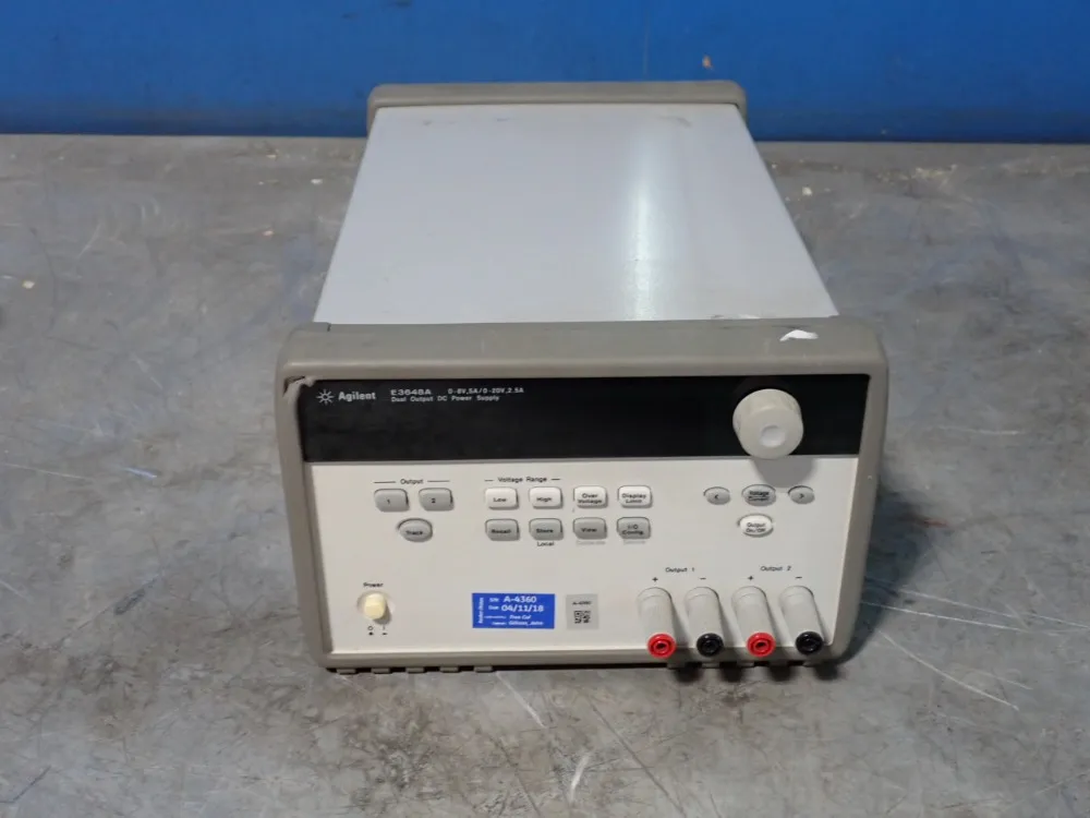 Agilent Dc Power Supply - E3648a