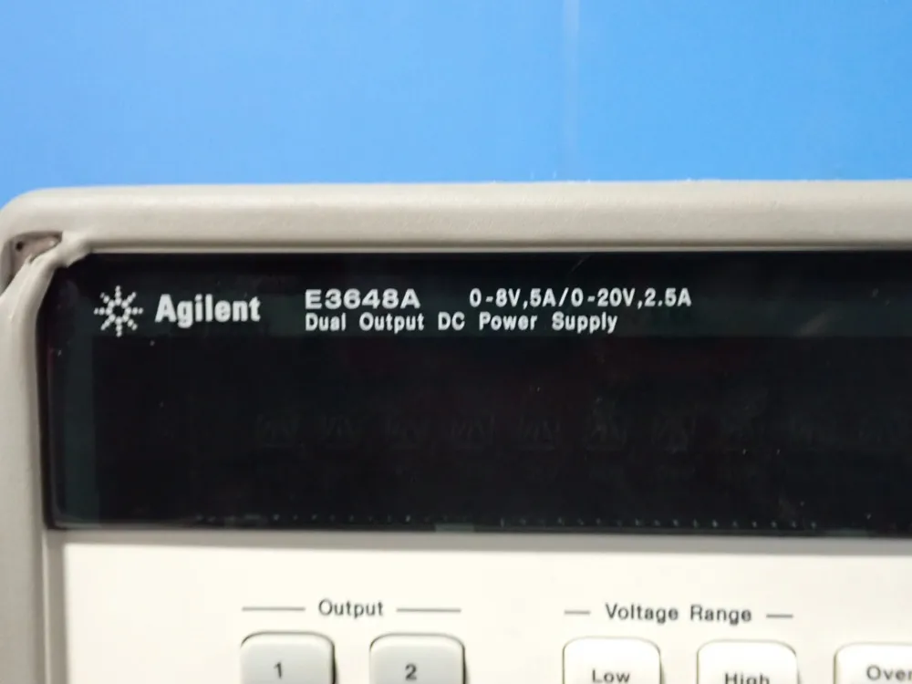 Agilent Dc Power Supply - E3648a