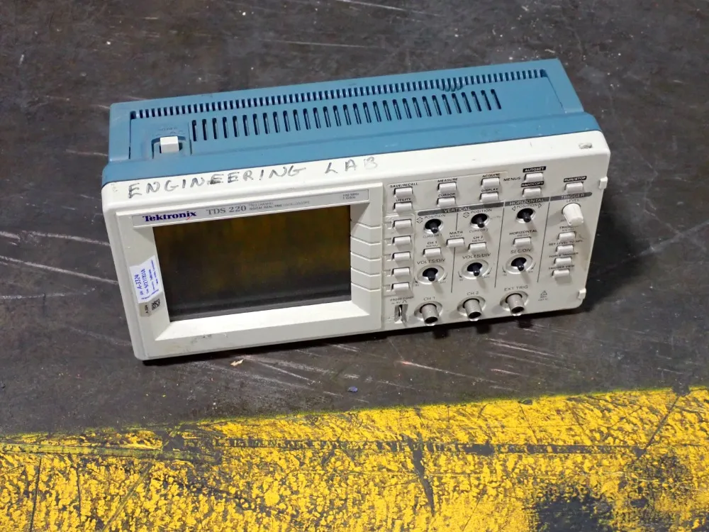 Tektronix 100 Mhz Oscilloscope, Digital - Tds220