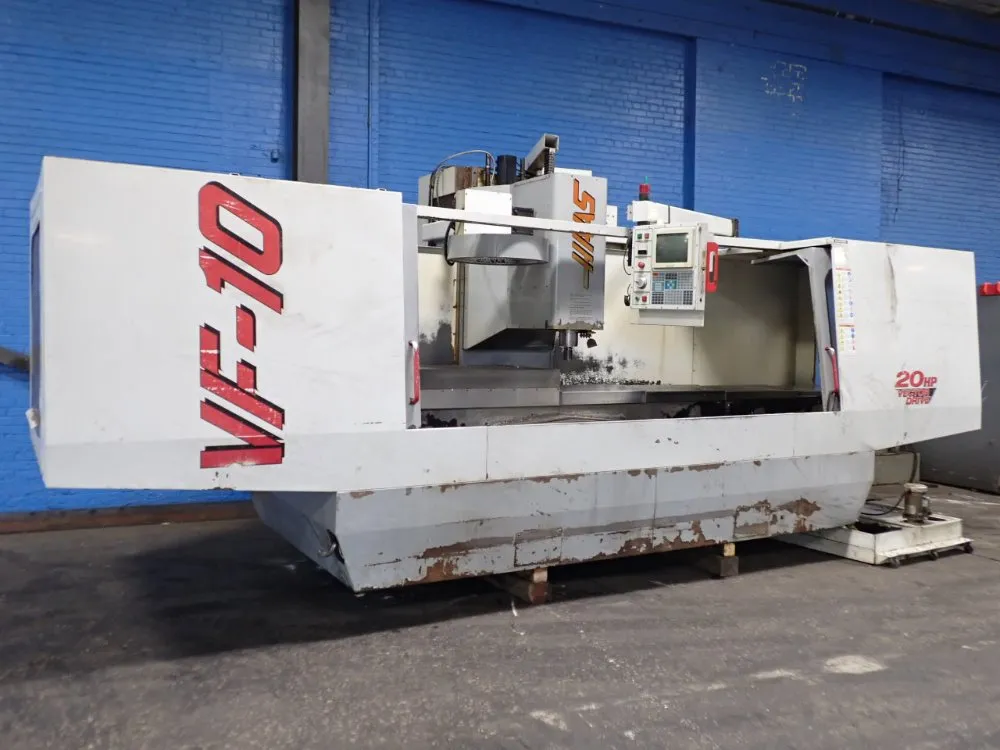 Haas 28" X 120" Cnc Vmc - Vf10
