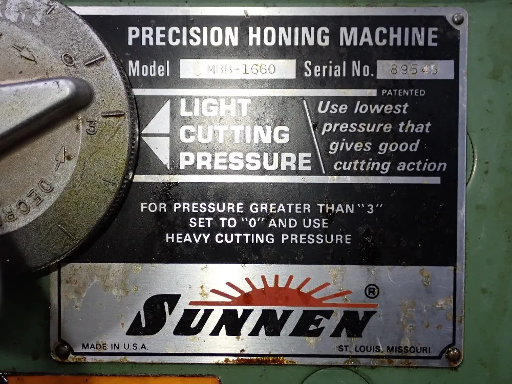 Sunnen Hone - Mbb-1660