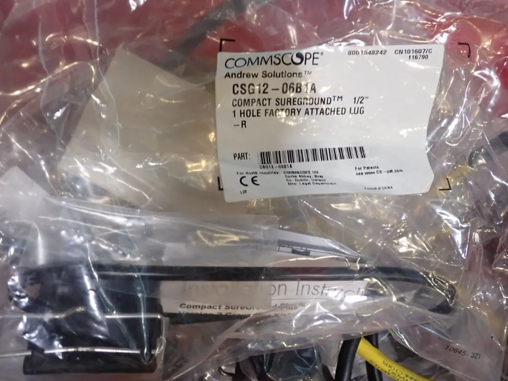 Commscope Compact Sureground, Connectors