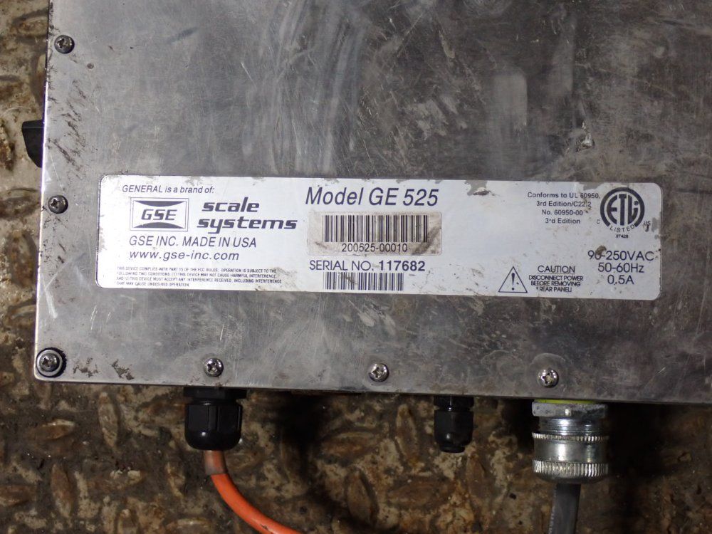 Gse Inc Scale - Ge 525