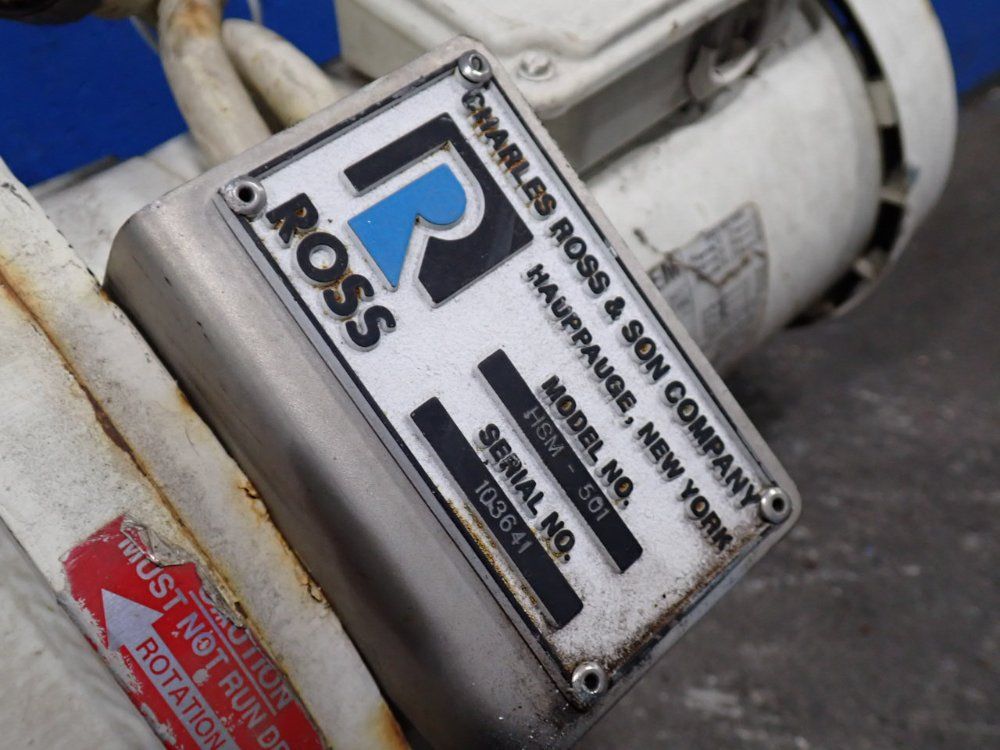 Ross 1.5 Hp High Shear Mixer - Hsm-501