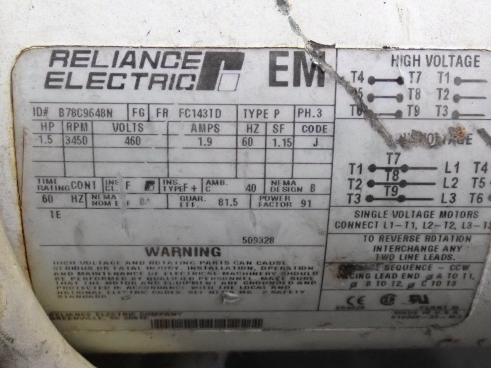 Ross 1.5 Hp High Shear Mixer - Hsm-501