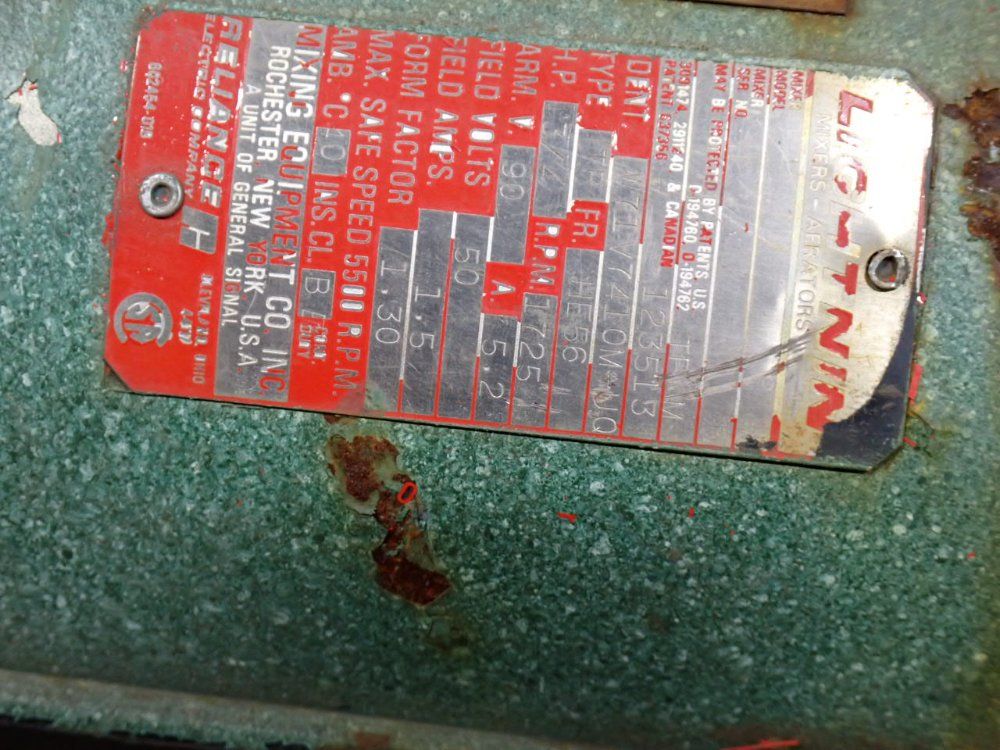 Lightnin 3/4 Hp Mixer