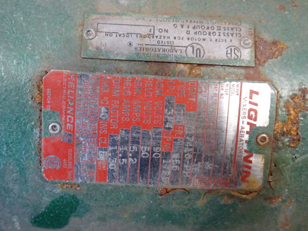 Lightnin 3/4 Hp Mixer