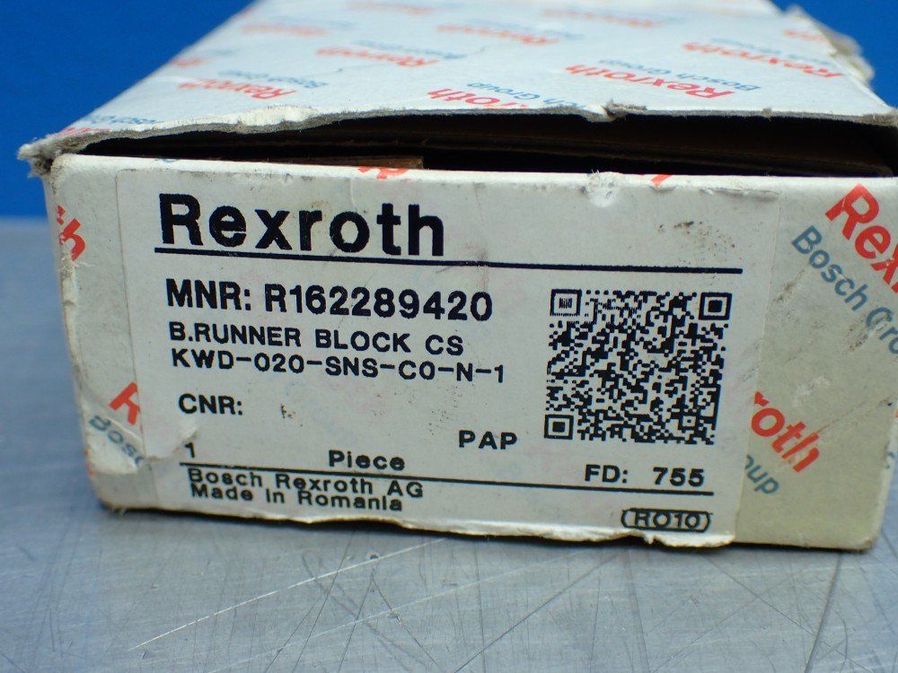 Rexroth Carbon Steel Ball Runner Block - R162289420