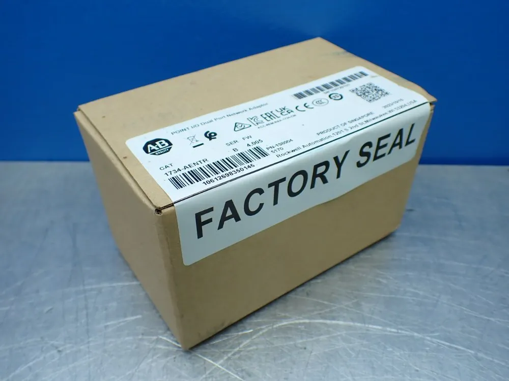 Allen-bradley Point I/o Dual Port Network Adapter - 1734-aentr