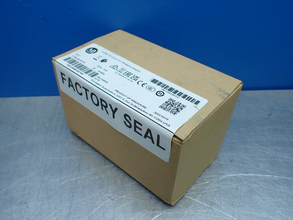 Allen-bradley Point I/o Dual Port Network Adapter - 1734-aentr