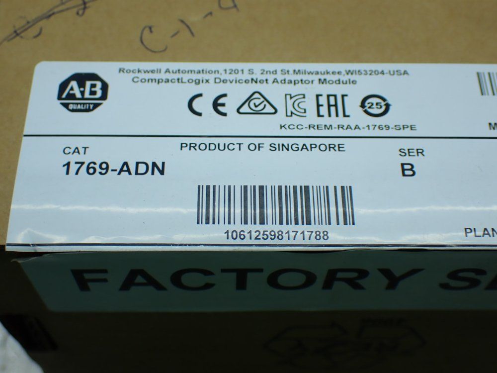 Allen-bradley Compactlogix Devicenet Adapter Module - 1769-adn
