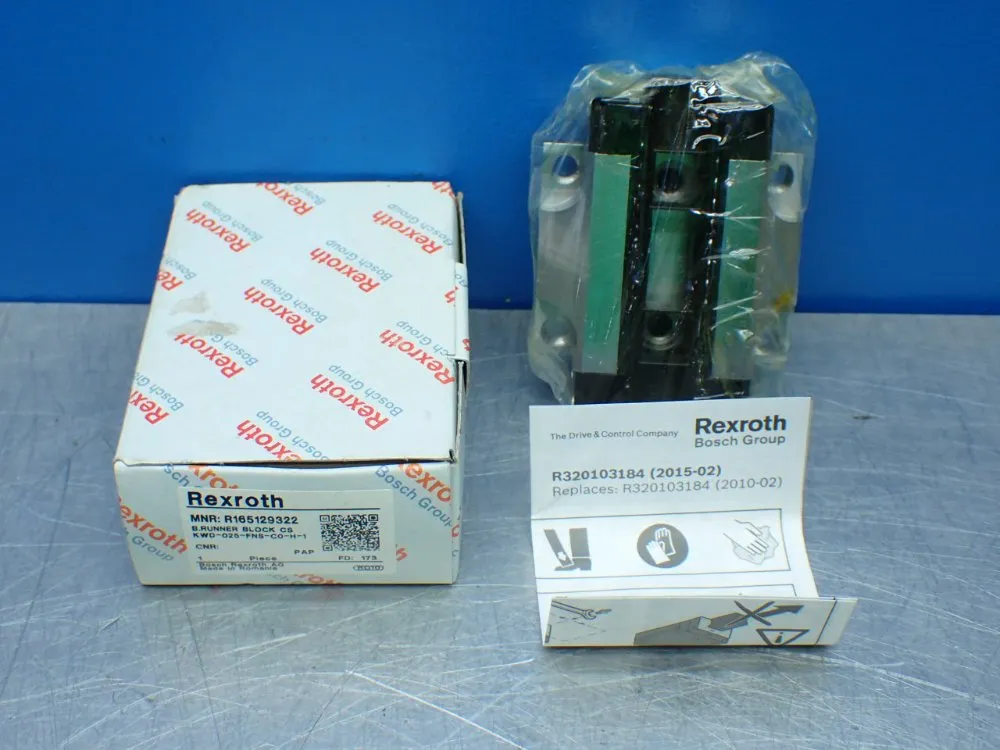 Rexroth Carbon Steel Ball Runner Block - R165129322