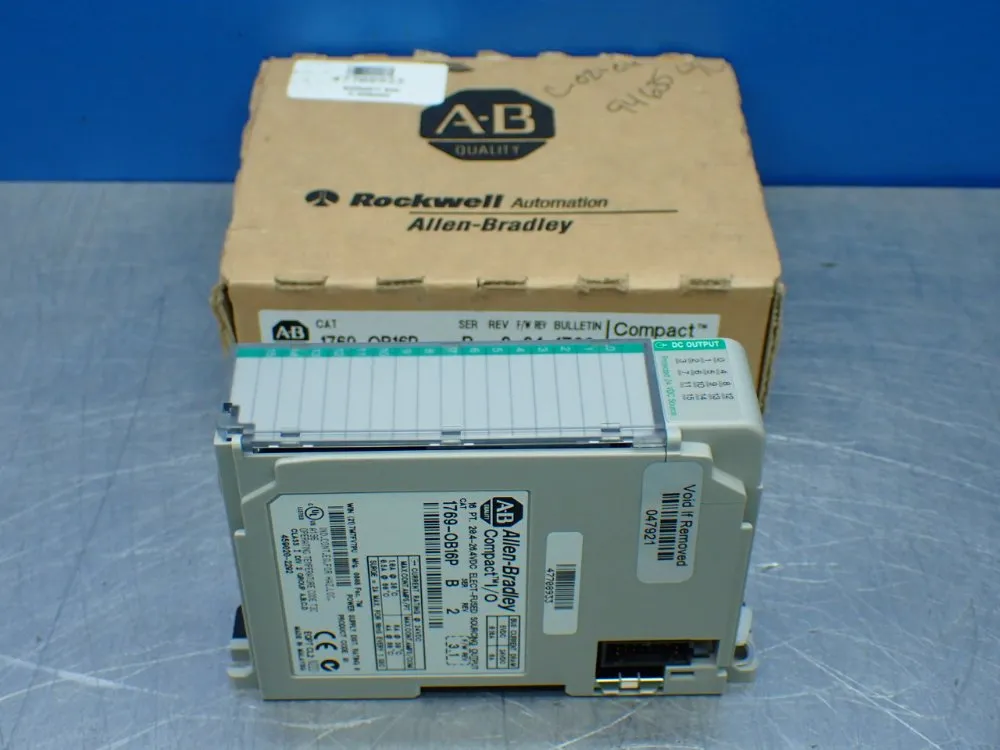 Allen-bradley 16pt 24vdc Elect-fused Sourcing Output - 1769-ob16p