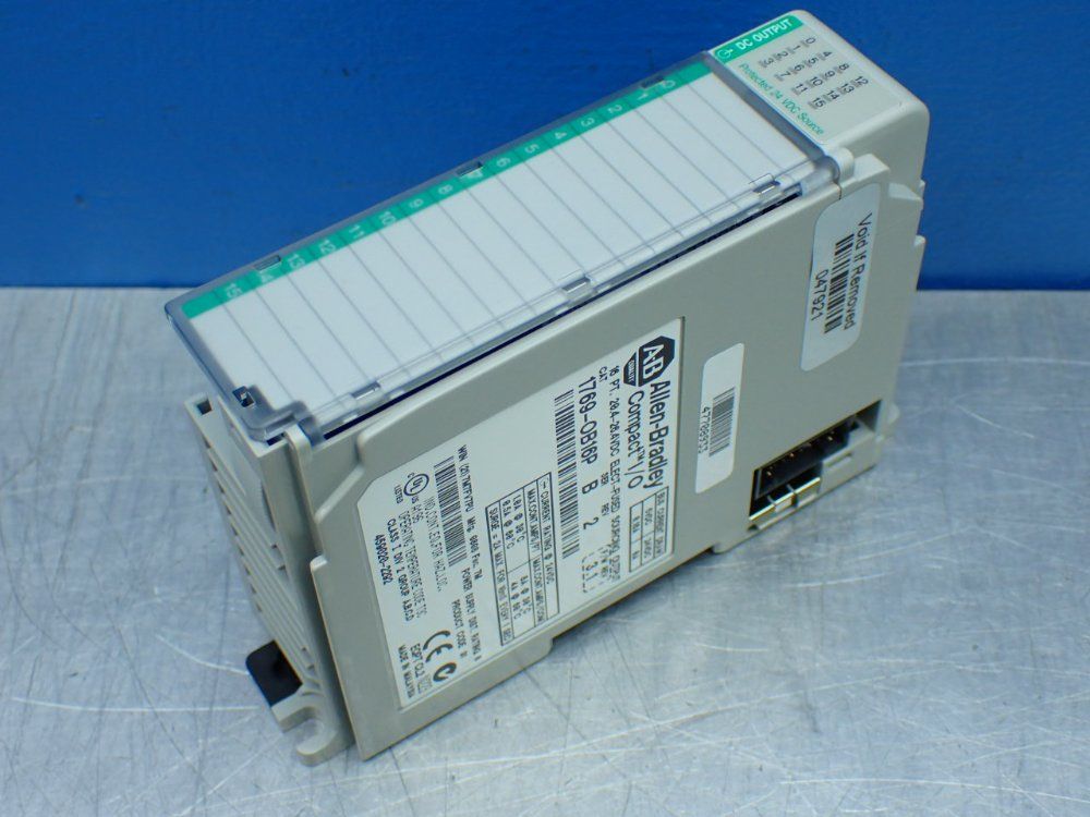 Allen-bradley 16pt 24vdc Elect-fused Sourcing Output - 1769-ob16p