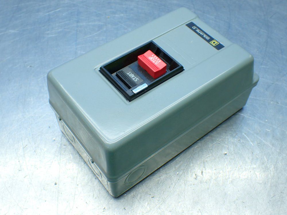 Square D Ac Manual Motor Starter. - 2510mbg2