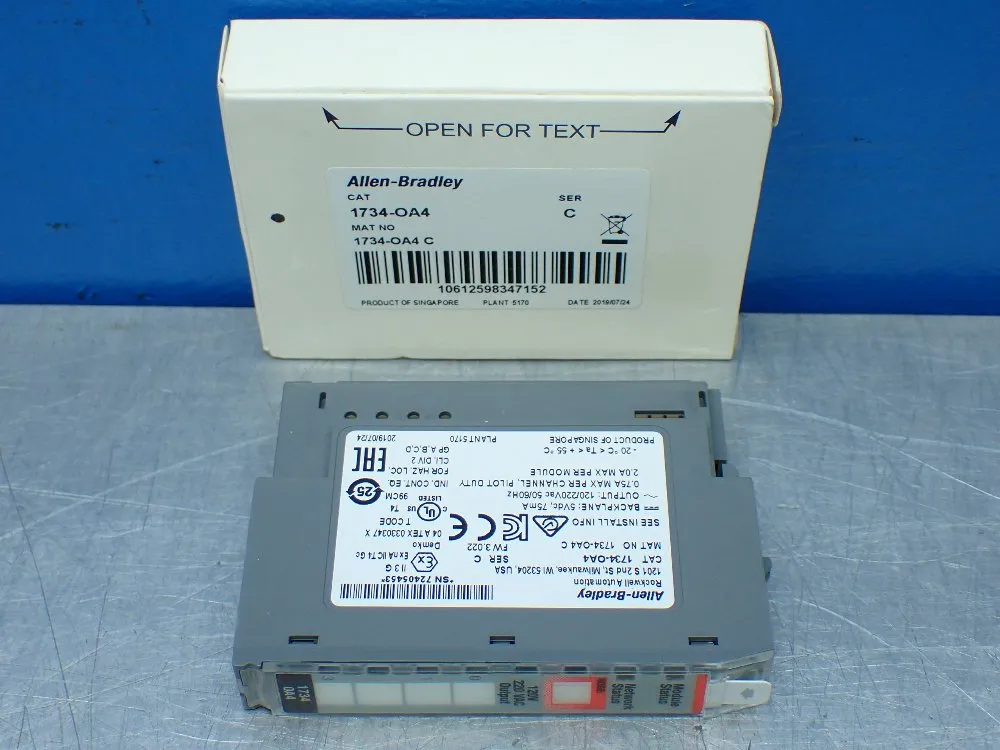 Allen-bradley Point I/o Ac Digital Output Module - 1734-oa4