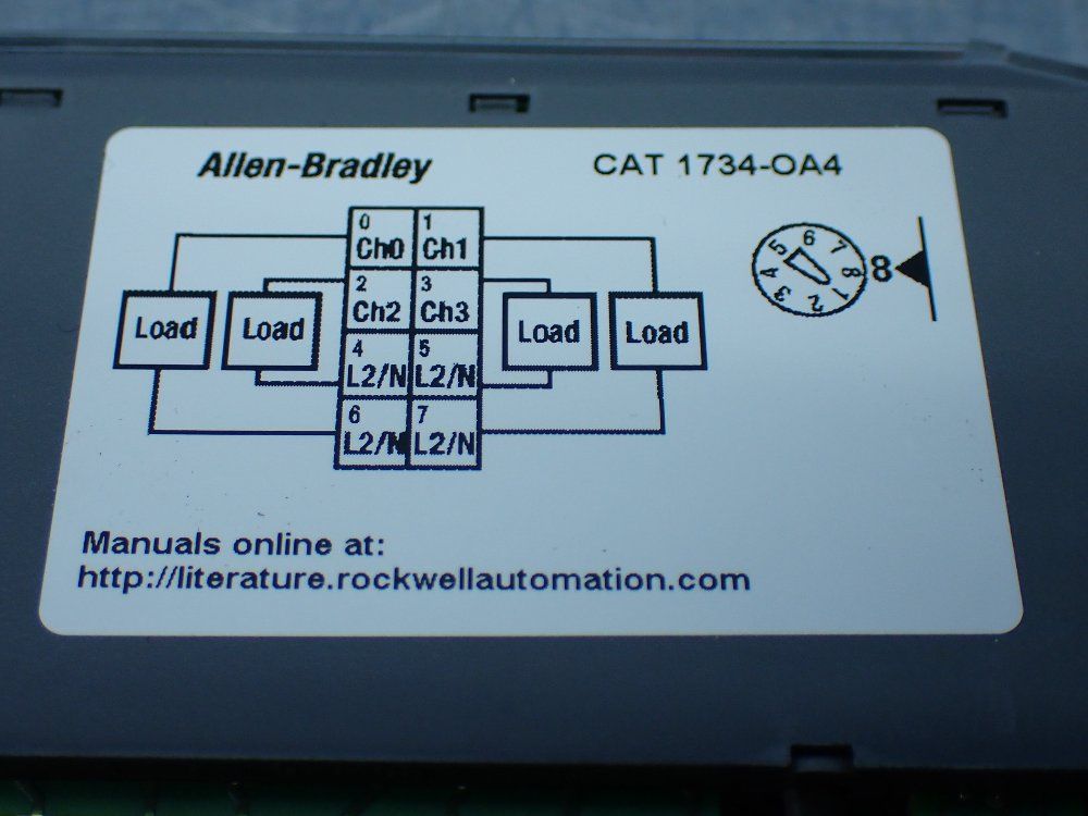 Allen-bradley Point I/o Ac Digital Output Module - 1734-oa4