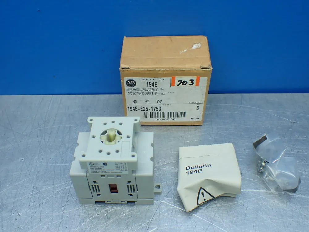 Allen-bradley Disconnect Switch. - 194e-e25-1753