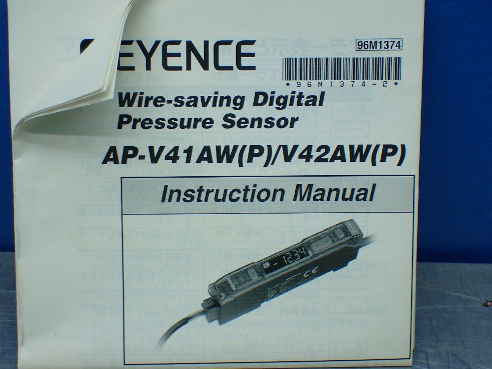 Keyence Sensor Amplifier Unit - Ap-v42awp