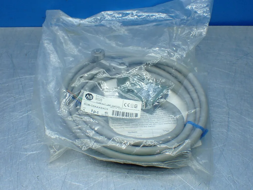 Allen-bradley Compact Limit Switch. - 802b-csaaxsxc3