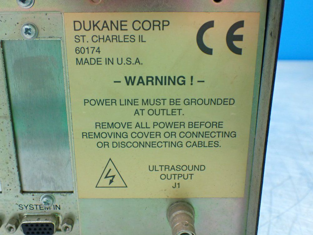 Dukane 4070 Dynamic Process Controller Dpcii - 4070ln2-l2l
