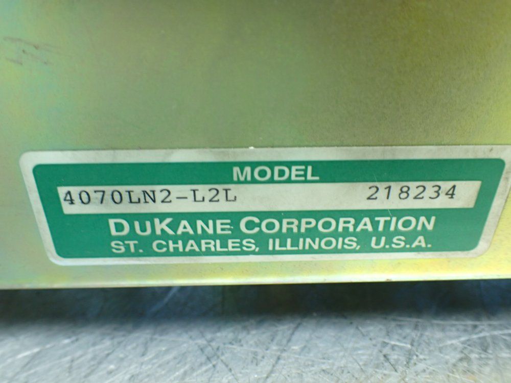 Dukane 4070 Dynamic Process Controller Dpcii. - 4070ln2-l2l