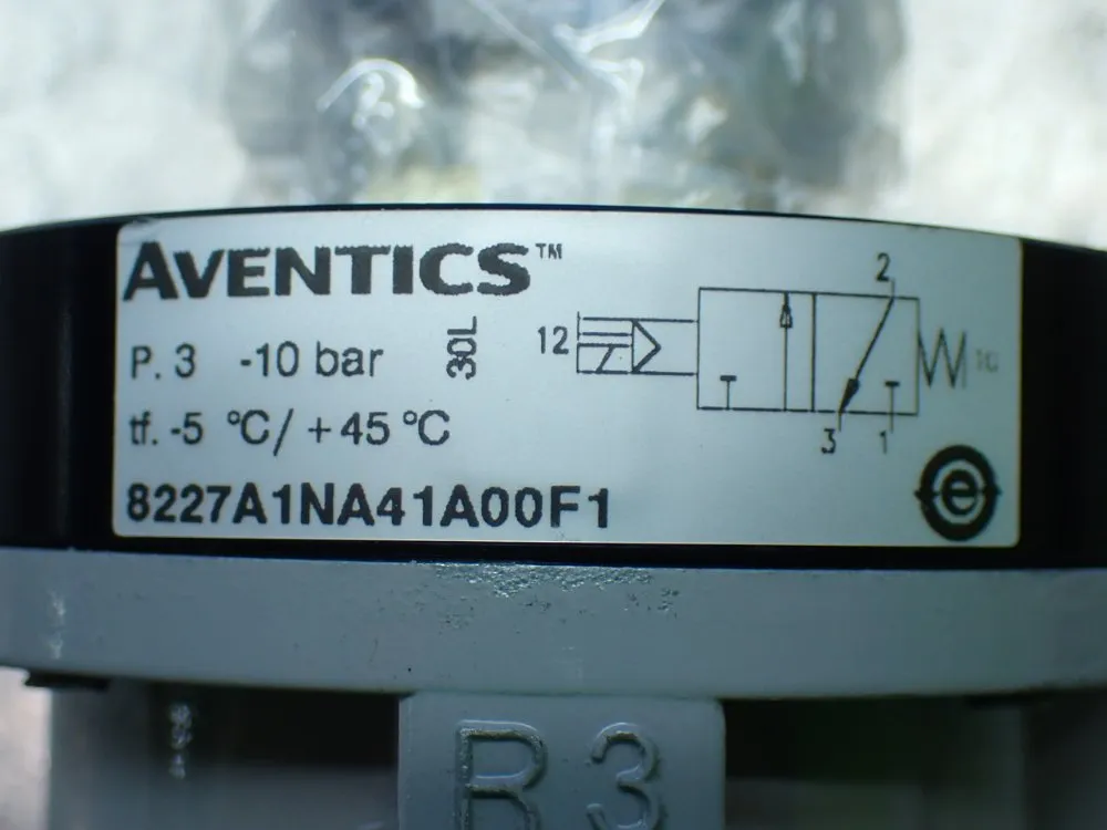 Aventics 3-10bar Poppet Valve. - 8227a1na41a00f1