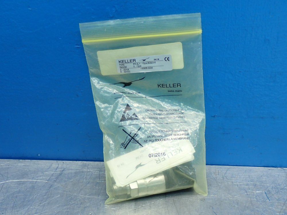 Keller 0-15psi High Accuracy Dual Output Pressure Transmitter - Pr-9ly
