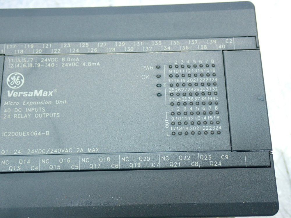 Ge Versamax Micro 64-point Expansion Module - Ic200uex064-b