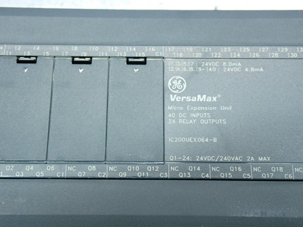 Ge Versamax Micro 64-point Expansion Module - Ic200uex064-b