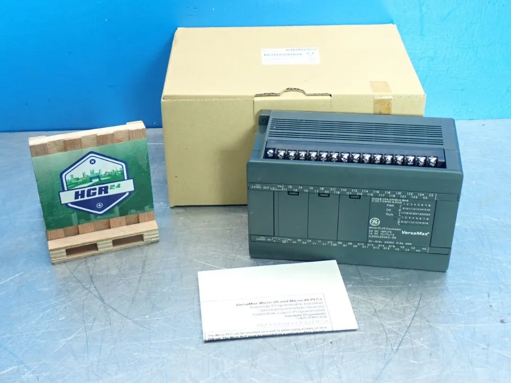 Ge Versamax Micro Controller - Ic200udd240-dd