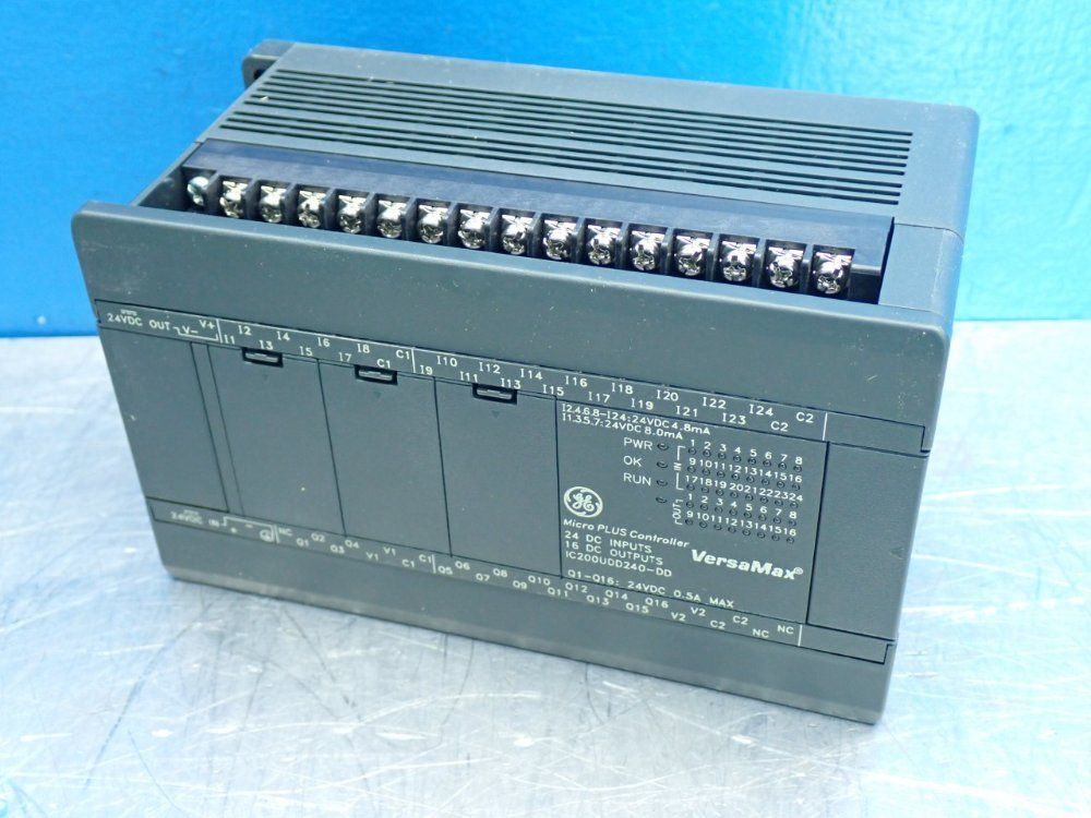 Ge Versamax Micro Controller - Ic200udd240-dd