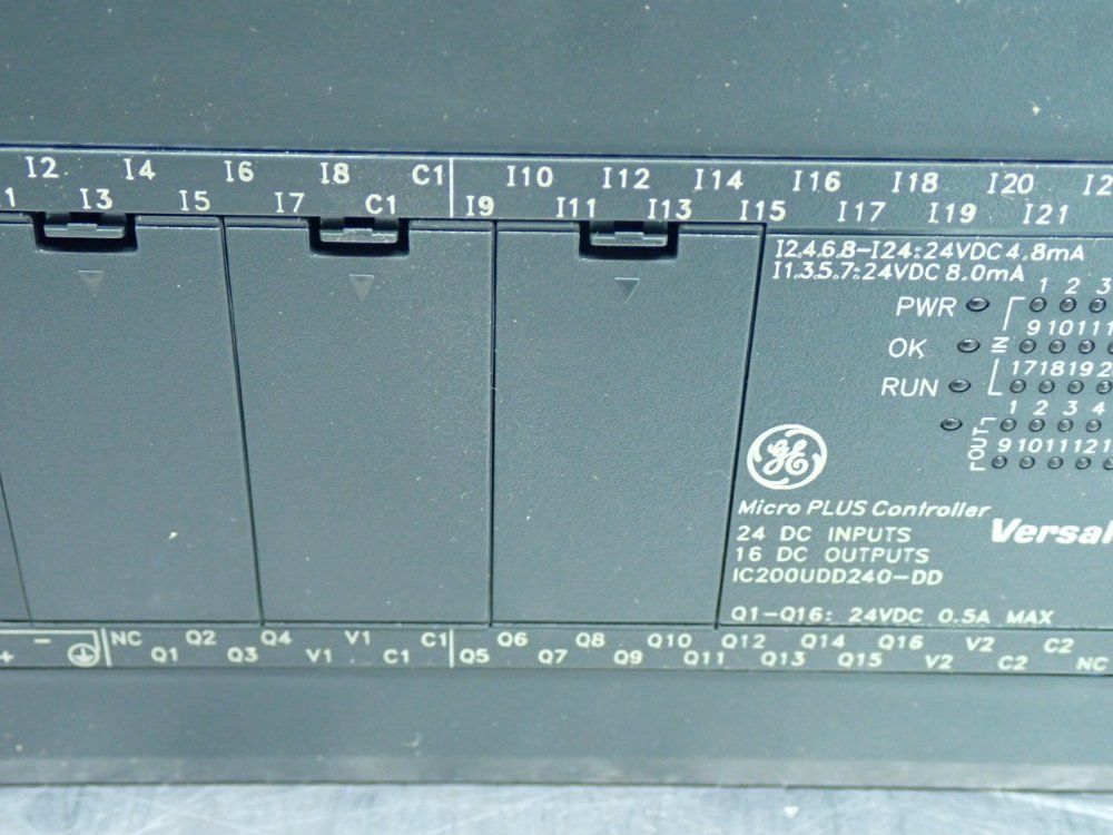 Ge Versamax Micro Controller - Ic200udd240-dd