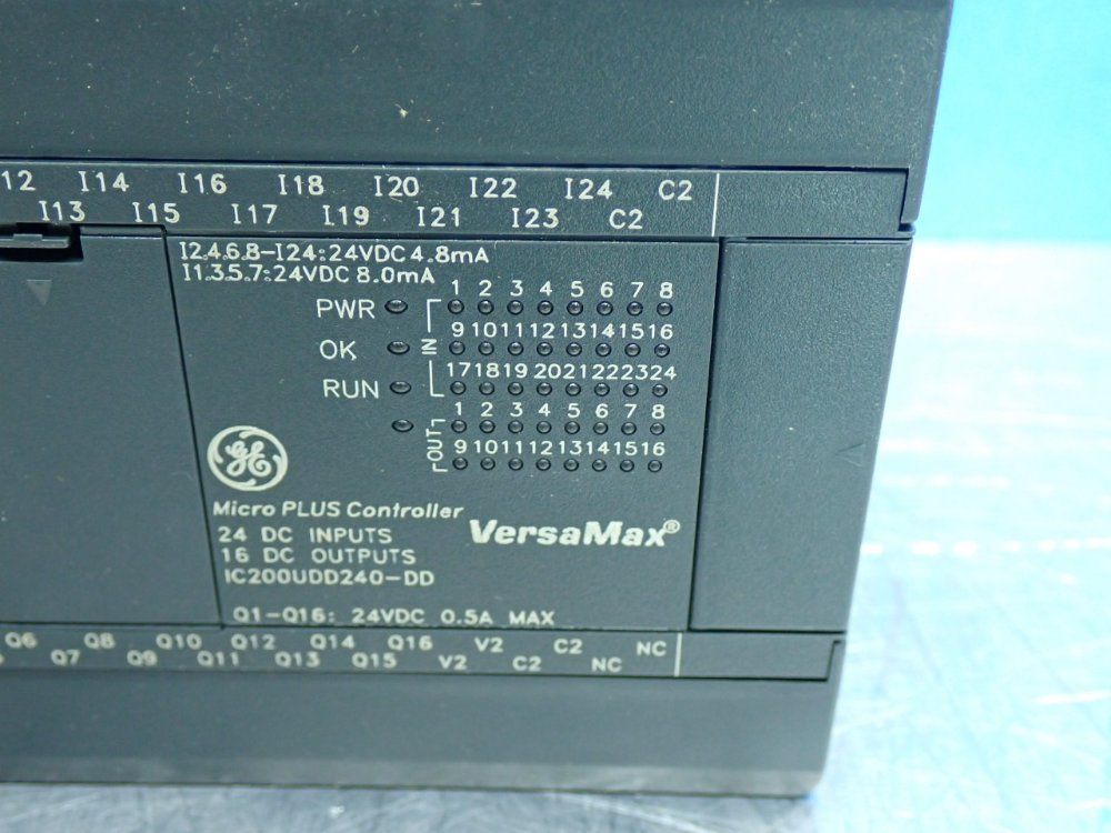 Ge Versamax Micro Controller - Ic200udd240-dd