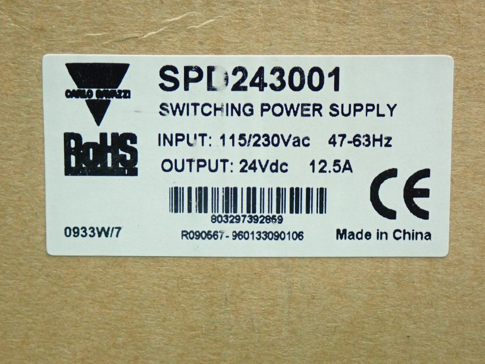 Carlo Gavazzi Switching Power Supply - Spd243001