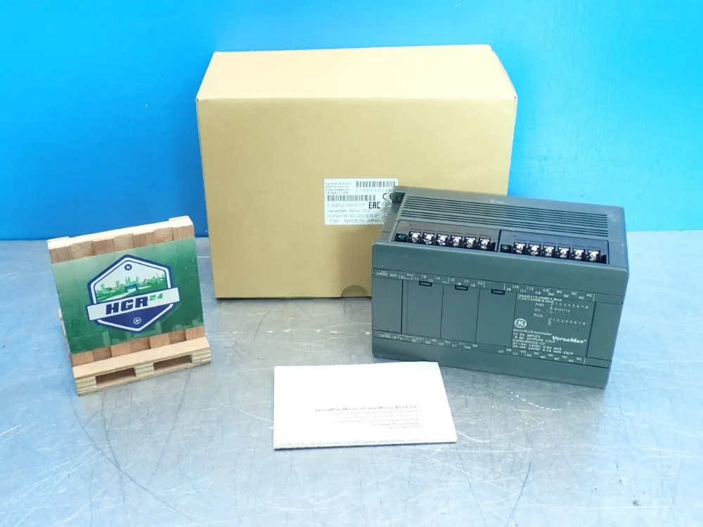 Ge Versamax 20-point Plc Micro Controller - Ic200udd020-cf