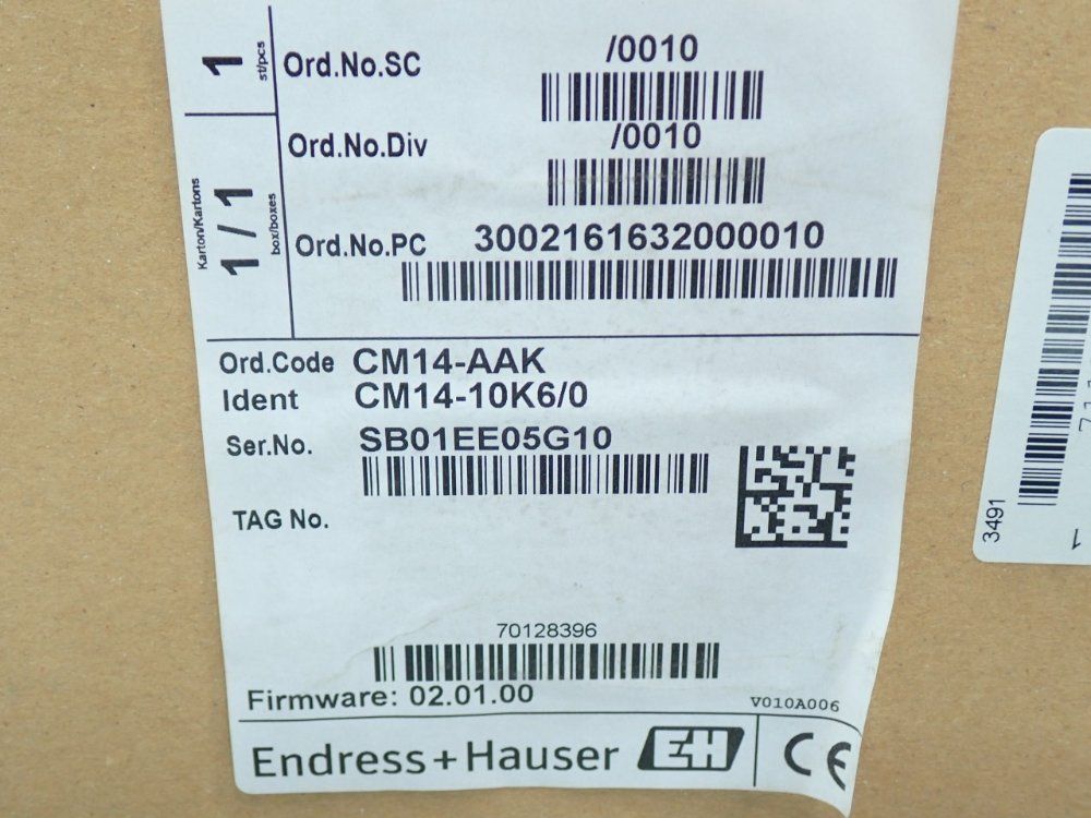 Endress+hauser Cm14-series Drive Liquline Cable Transmitter - Cm14-10k6/0