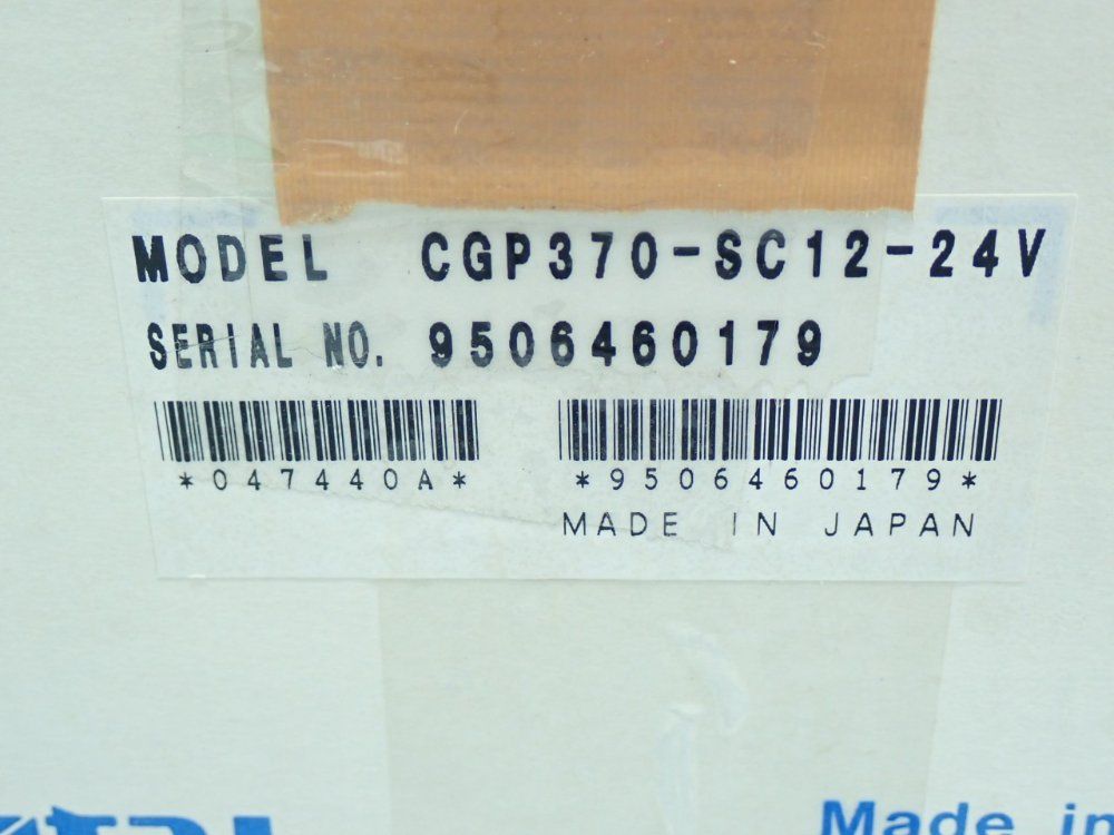 Proface Graphic Panel - Cgp370-sc12-24v