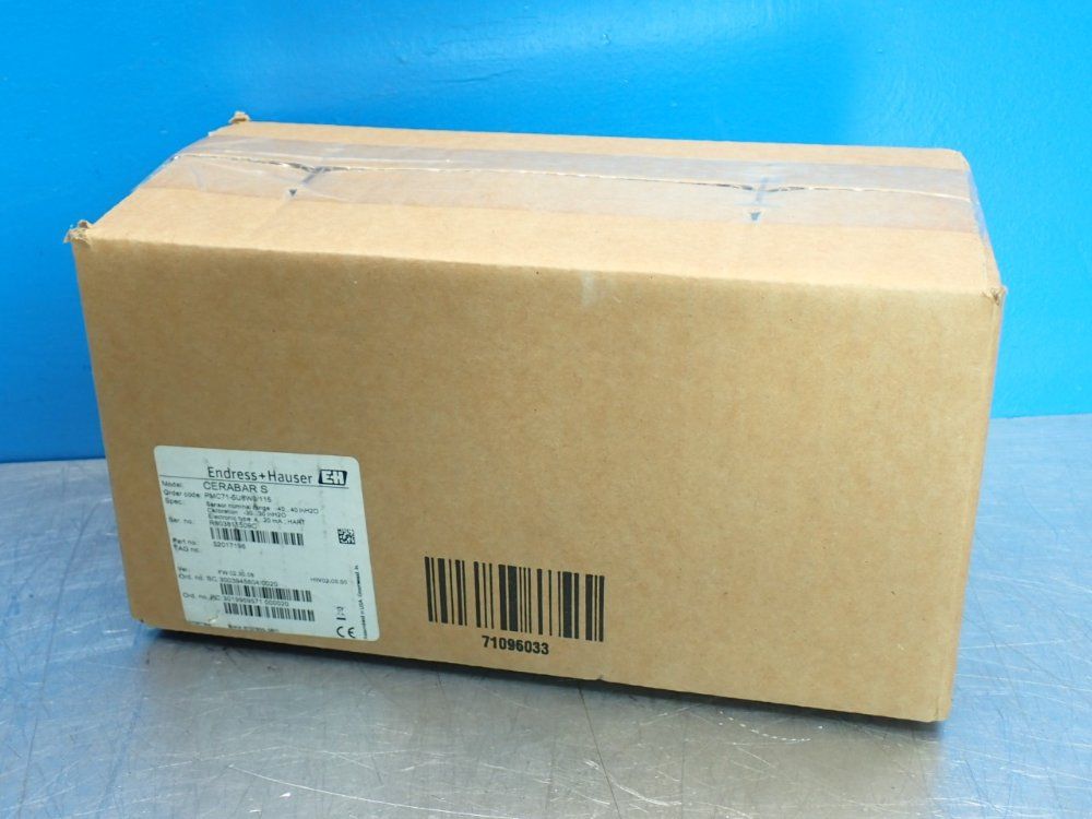 Endress+hauser Digital Pressure Transmitter - Pmc71-5u8w0/115