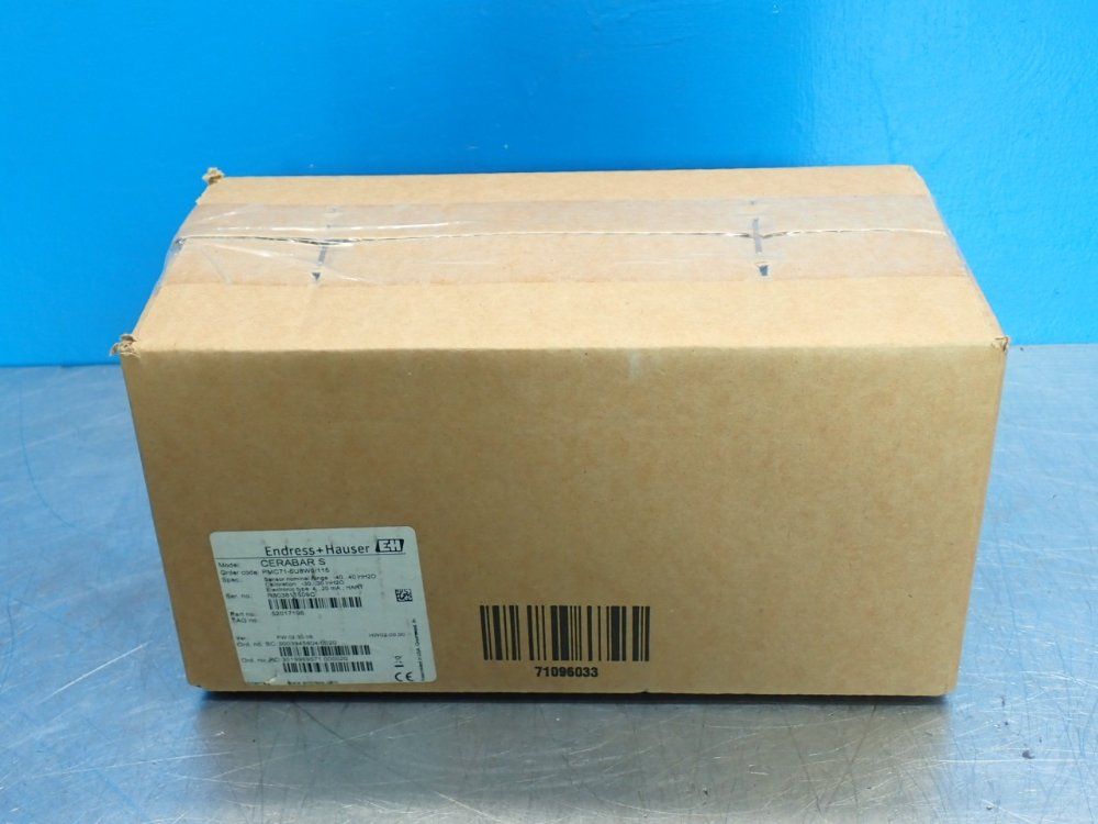 Endress+hauser Digital Pressure Transmitter - Pmc71-5u8w0/115