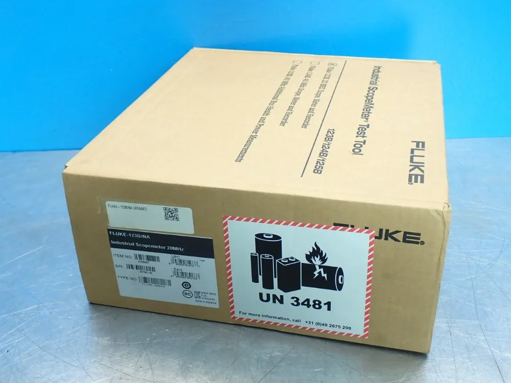 Fluke Bandwith - 20mhz 120b-series Handheld Digital Oscilloscope - 4755667