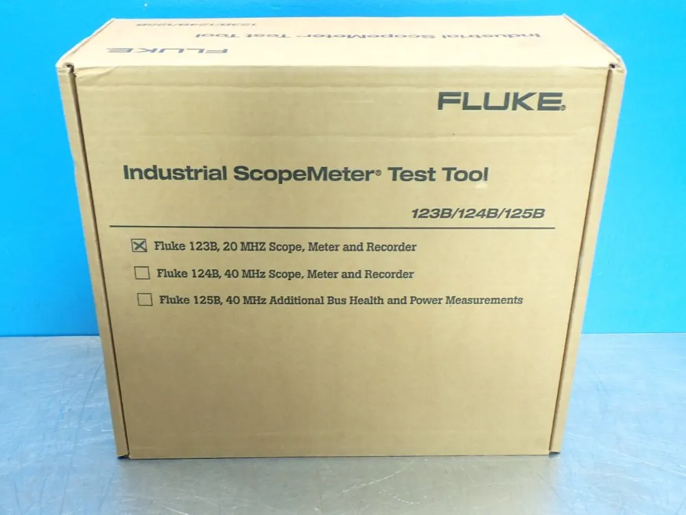 Fluke Bandwith - 20mhz 120b-series Handheld Digital Oscilloscope - 4755667